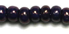 Czech Seed Bead / Pony Beads 6/0 Opaque Purple Shades