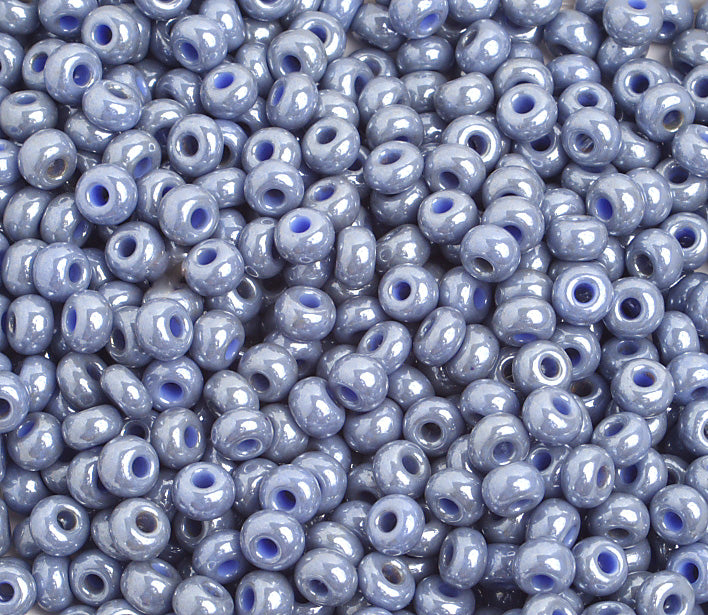 Czech Seed Bead / Pony Beads 6/0 Opaque Blue Shades