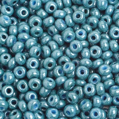 Czech Seed Bead / Pony Beads 6/0 Opaque Blue Shades