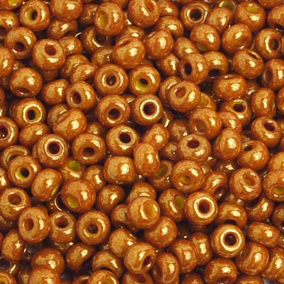 Czech Seed Bead / Pony Beads 6/0 Opaque Brown Shades