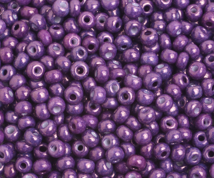 Czech Seed Bead / Pony Beads 6/0 Opaque Blue Shades