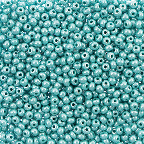Czech Seed Bead / Pony Beads 6/0 Opaque Blue Shades