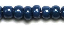 Czech Seed Bead / Pony Beads 6/0 Opaque Blue Shades