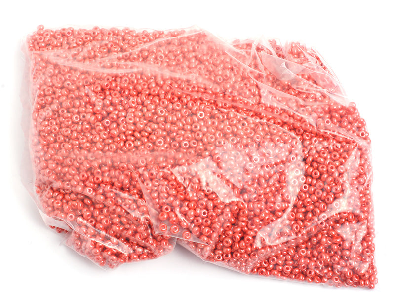 Czech Seed Bead / Pony Beads 6/0 Opaque Yellow/Orange Shades