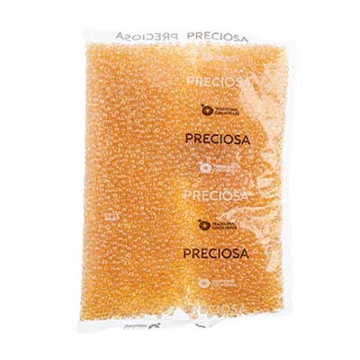 Czech Seed Bead / Pony Beads 6/0 Transparent Brown Shades