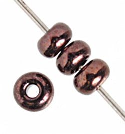 Czech Seed Bead / Pony Beads 6/0 Opaque Purple Shades