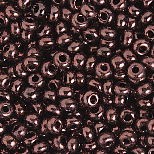 Czech Seed Bead / Pony Beads 6/0 Opaque Purple Shades