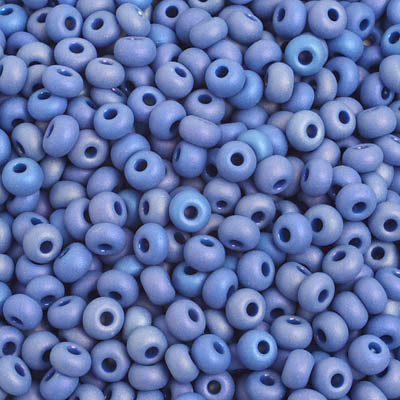 Czech Seed Bead / Pony Beads 6/0 Opaque Blue Shades