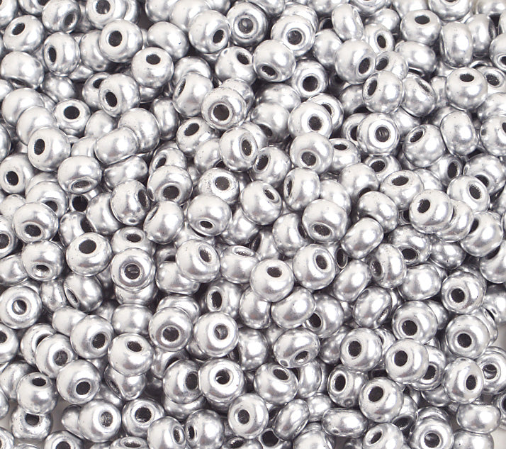 Czech Seed Bead / Pony Beads 6/0 Metallic 