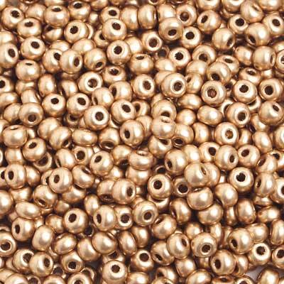 Czech Seed Bead / Pony Beads 6/0 Metallic