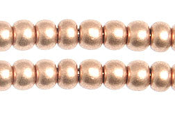 Czech Seed Bead / Pony Beads 6/0 Metallic 