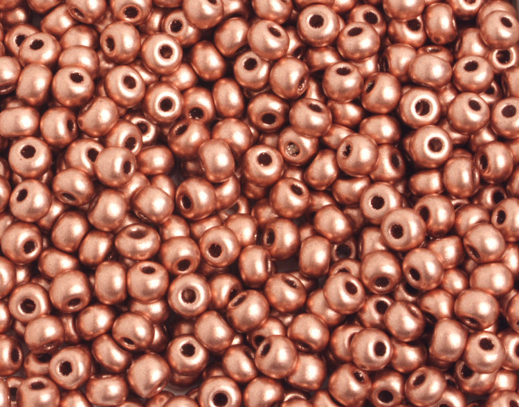 Czech Seed Bead / Pony Beads 6/0 Metallic 