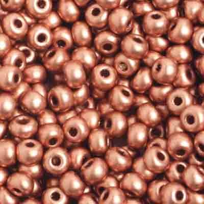 Czech Seed Bead / Pony Beads 6/0 Metallic