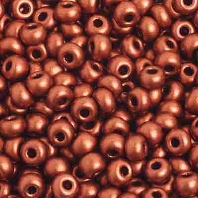 Czech Seed Bead / Pony Beads 6/0 Metallic