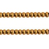 Czech Seed Bead / Pony Beads 6/0 Metallic 