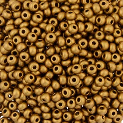 Czech Seed Bead / Pony Beads 6/0 Metallic