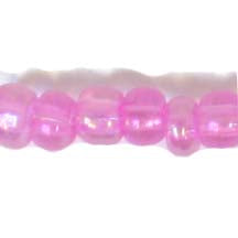 Czech Seed Bead / Pony Beads 6/0 Transparent Purple Shades