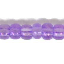 Czech Seed Bead / Pony Beads 6/0 Transparent Purple Shades