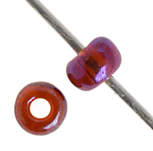 Czech Seed Bead / Pony Beads 6/0 Transparent Brown Shades