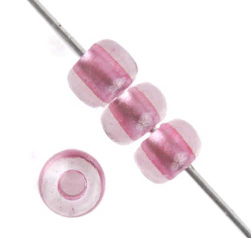 Czech Seed Bead / Pony Beads 6/0 Color Lined 