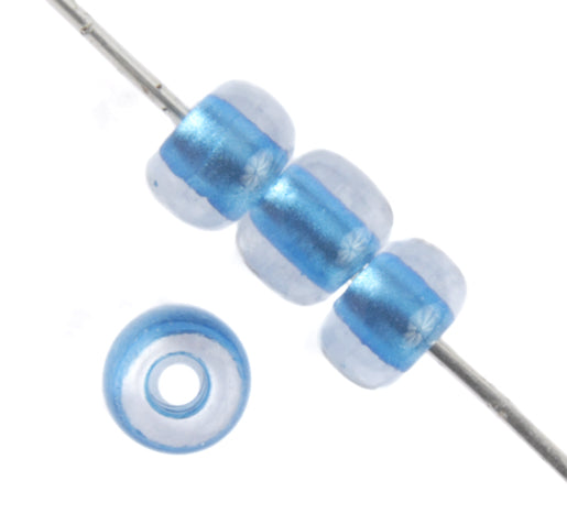 Czech Seed Bead / Pony Beads 6/0 Color Lined 