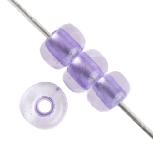 Czech Seed Bead / Pony Beads 6/0 Color Lined 