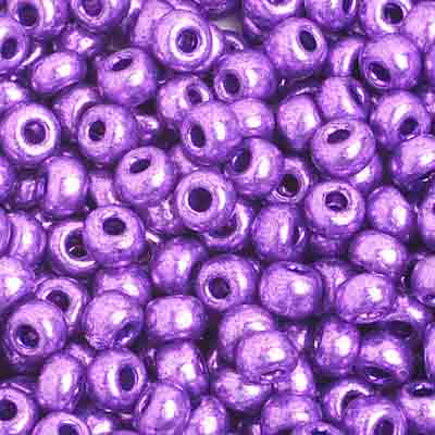Czech Seed Bead / Pony Beads 6/0 Metallic