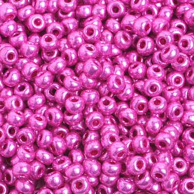 Czech Seed Bead / Pony Beads 6/0 Metallic