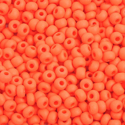 Czech Seed Bead / Pony Beads 6/0 Opaque Yellow/Orange Shades