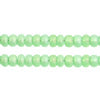 Czech Seed Bead / Pony Beads 6/0 Transparent Green Shades