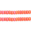 Czech Seed Bead / Pony Beads 6/0 Transparent Yellow/Orange Shades