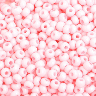 Czech Seed Bead / Pony Beads 6/0 Opaque Pink Shades