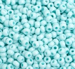 Czech Seed Bead / Pony Beads 6/0 Opaque Blue Shades