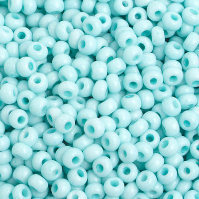 Czech Seed Bead / Pony Beads 6/0 Opaque Blue Shades