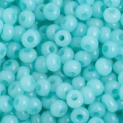 Czech Seed Bead / Pony Beads 6/0 Opaque Blue Shades