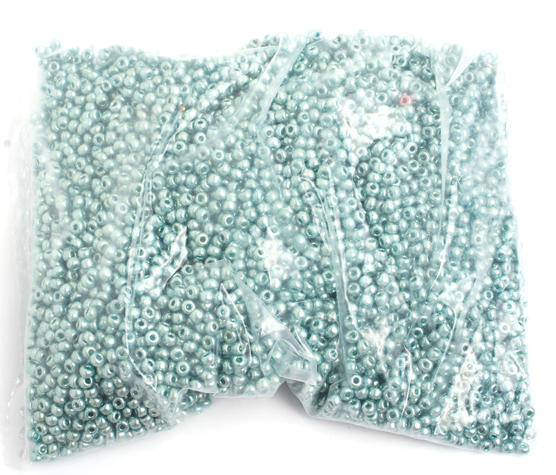 Czech Seed Bead / Pony Beads 6/0 Metallic 