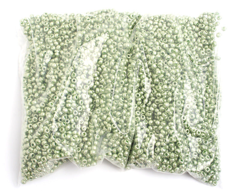 Czech Seed Bead / Pony Beads 6/0 Metallic 