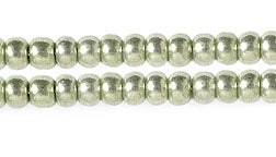 Czech Seed Bead / Pony Beads 6/0 Metallic 