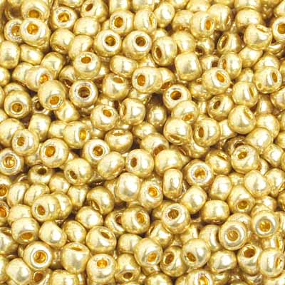 Czech Seed Bead / Pony Beads 6/0 Metallic