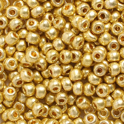 Czech Seed Bead / Pony Beads 6/0 Metallic 