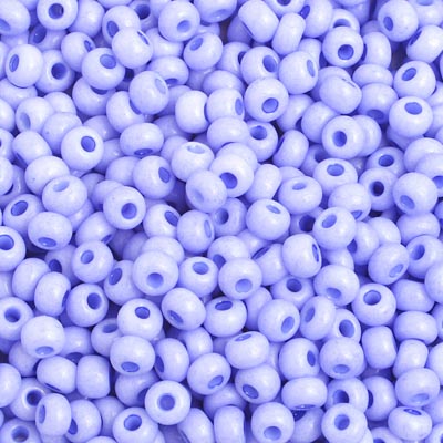 Czech Seed Bead / Pony Beads 6/0 Opaque Purple Shades