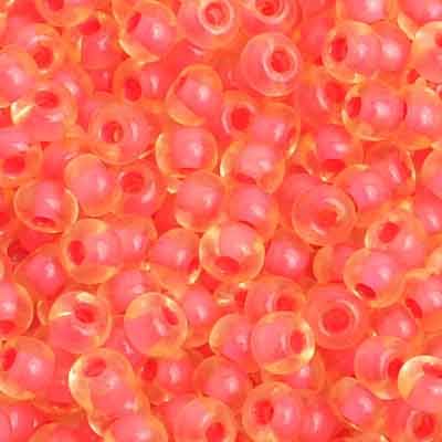 Czech Seed Bead / Pony Beads 6/0 Color Lined