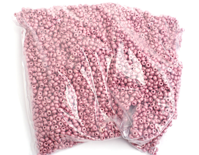 Czech Seed Bead / Pony Beads 6/0 Metallic 