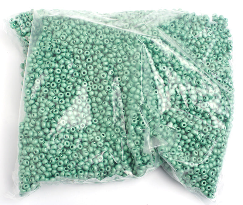 Czech Seed Bead / Pony Beads 6/0 Metallic 