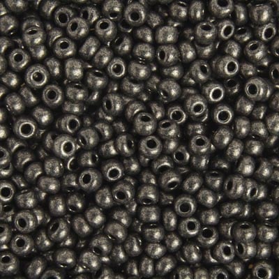 Czech Seed Bead / Pony Beads 6/0 Metallic