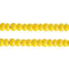 Czech Seed Bead / Pony Beads 6/0 Opaque Yellow/Orange Shades