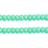 Czech Seed Bead / Pony Beads 6/0 Opaque Green Shades