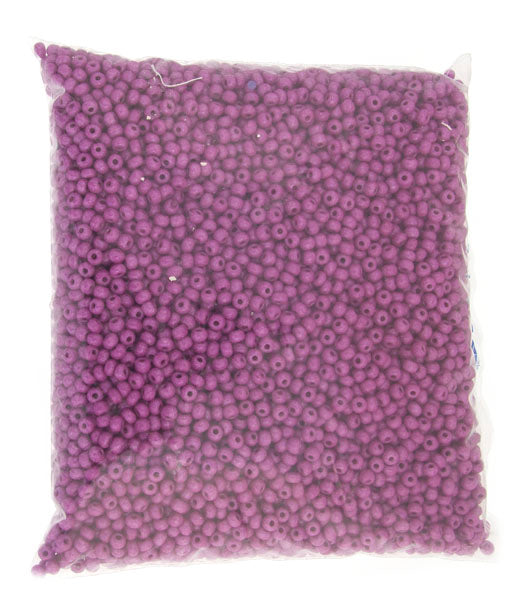Czech Seed Bead / Pony Beads 6/0 Opaque Purple Shades