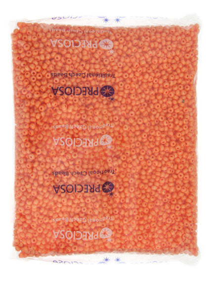 Czech Seed Bead / Pony Beads 6/0 Opaque Yellow/Orange Shades