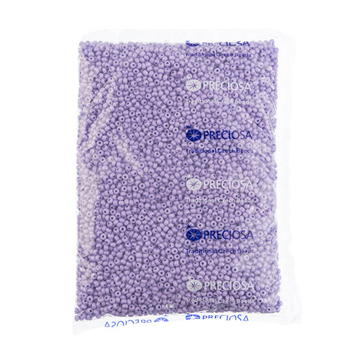 Czech Seed Bead / Pony Beads 6/0 Opaque Purple Shades